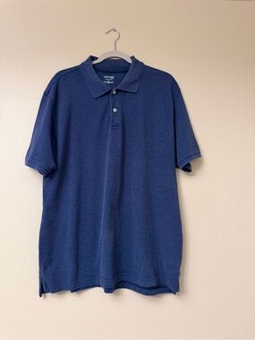 St. John's Bay Men's Navy Blue Polo